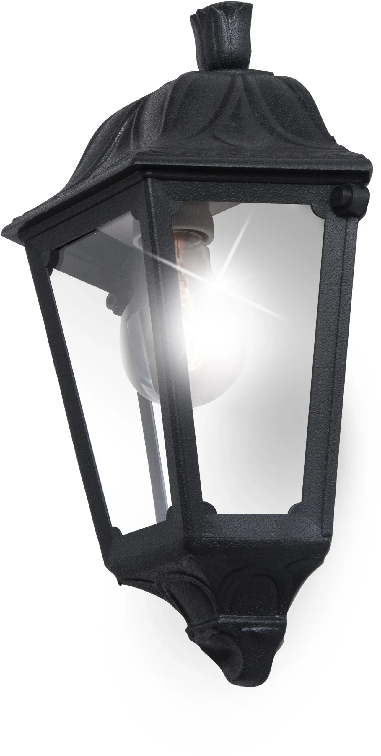LOCKS & SWITCHES D5-039 DECORATIVE SURFACE MOUNTED PENDANT LIGHT FITTING IN BLACK FINISH - Image 2