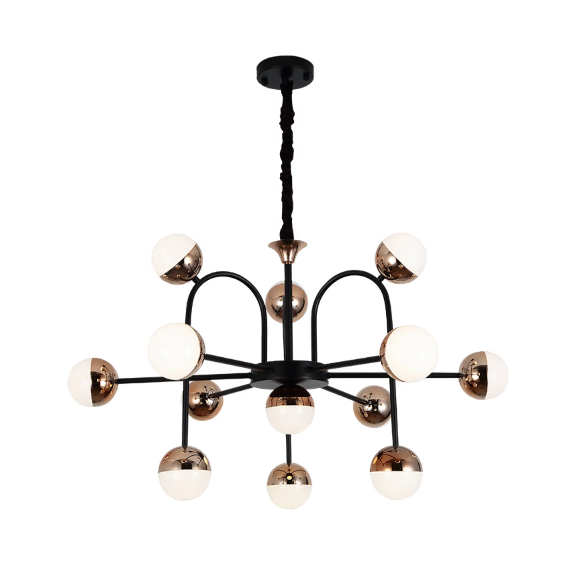 LOCKS & SWITCHES D3-024 DECORATIVE SURFACE MOUNTED PENDANT LIGHT FITTING IN BLACK FINISH