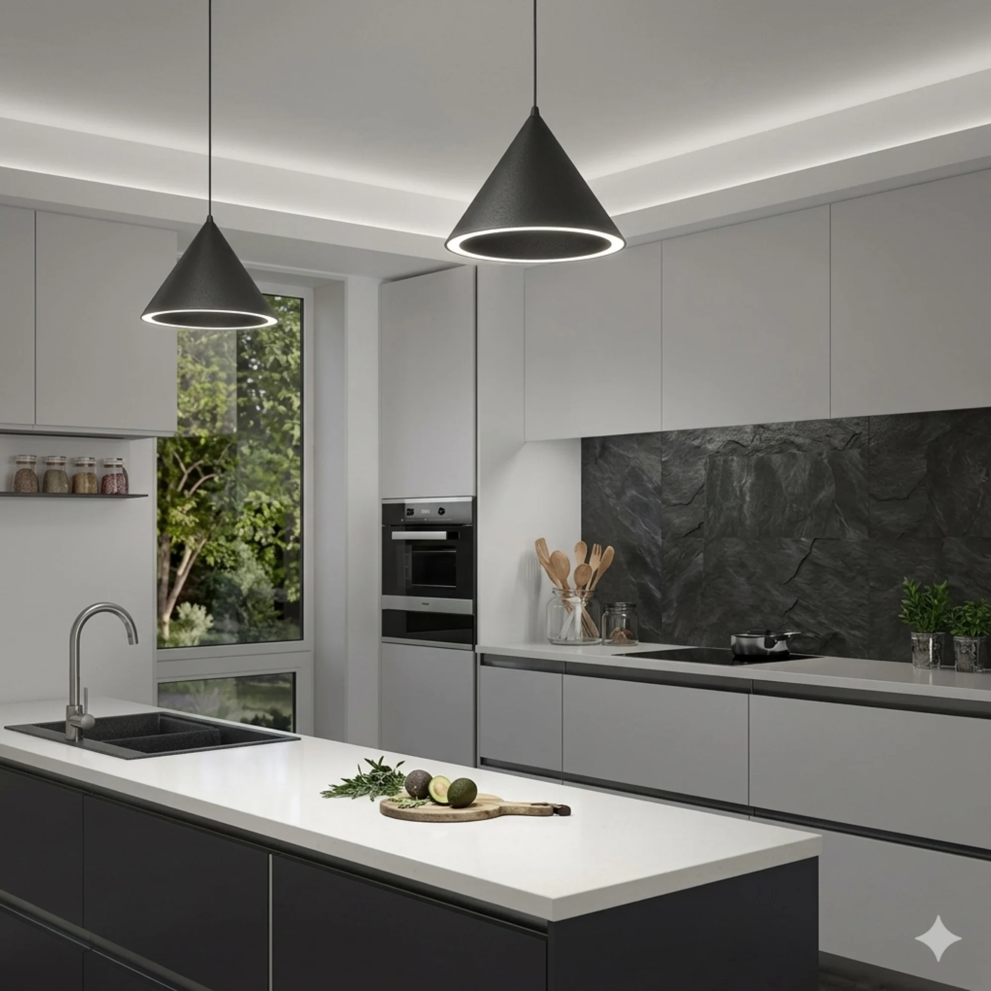 LOCKS&SWITCHES JL DEEP RING ROUND RECESSED SPOTLIGHT CASING - Image 2