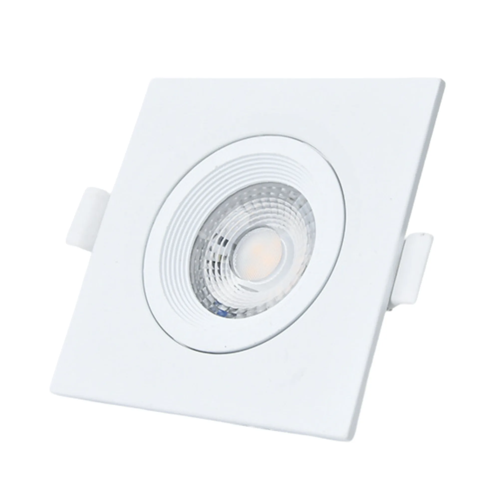 LOCKS&SWITCHES JL SHALLOW RING ROUND RECESSED SPOTLIGHT CASING WITH SPOTLIGHT LAMPHOLDER